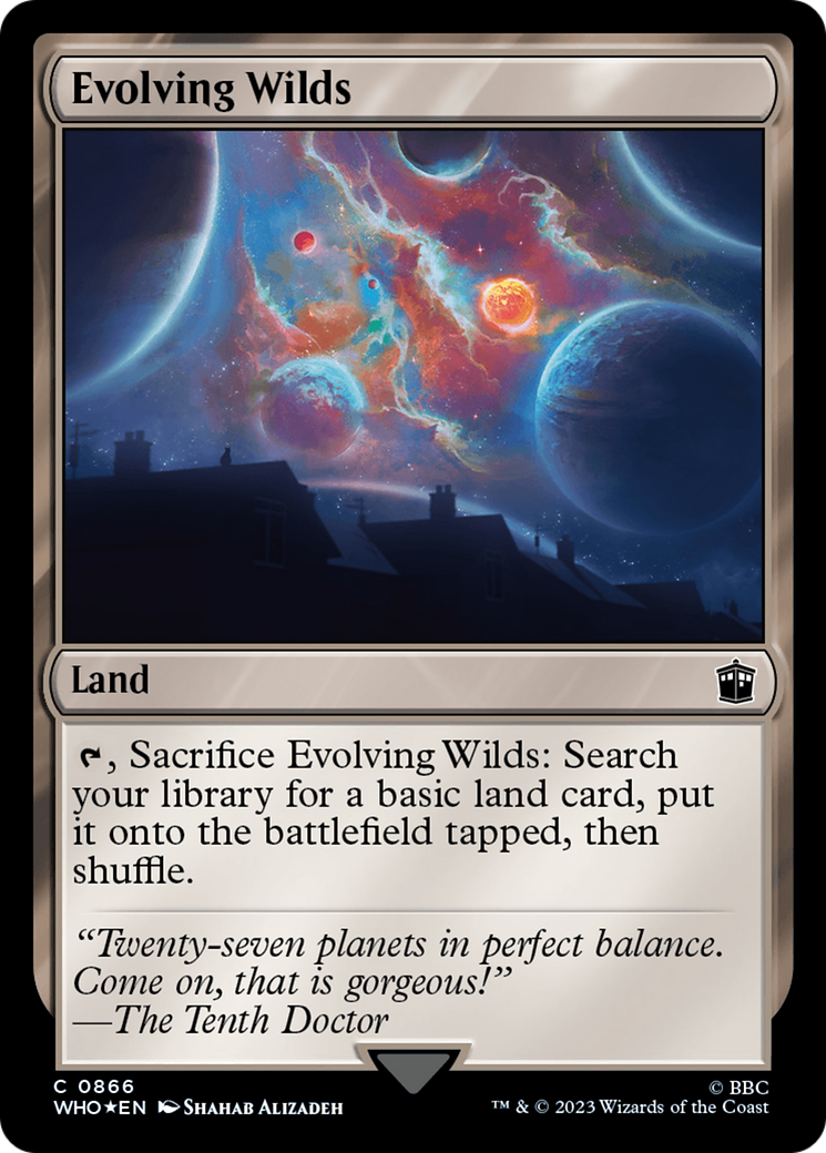 Evolving Wilds (Surge Foil) [Doctor Who] Foil