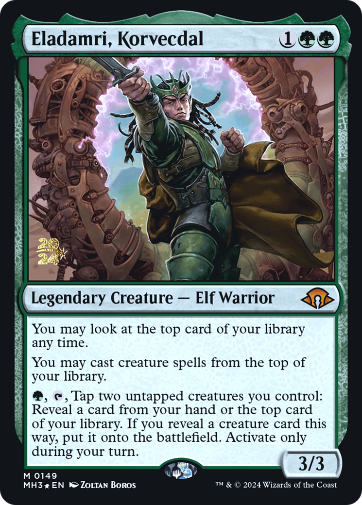Eladamri, Korvecdal [Modern Horizons 3 Promos] Foil