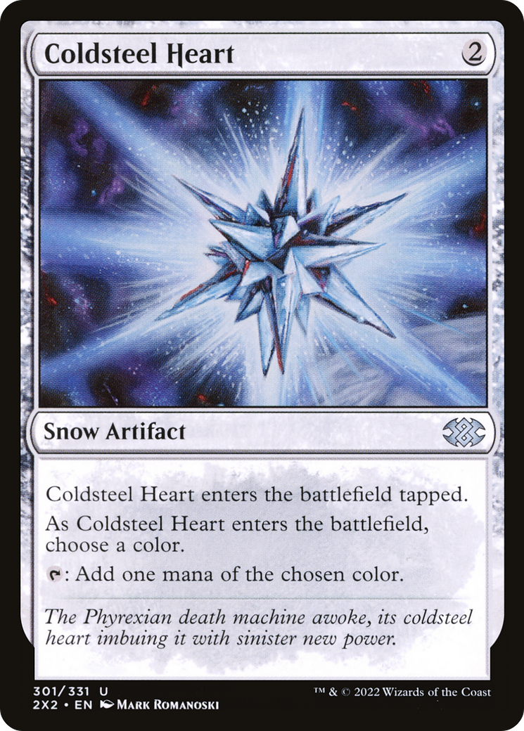 Coldsteel Heart: (snow) [Double Masters 2022]