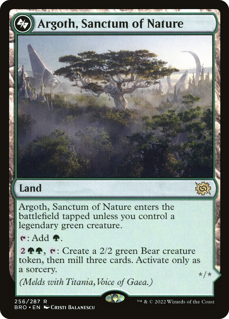 Argoth, Sanctum of Nature - The Brothers' War