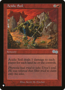 Acidic Soil [The List]