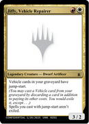 Jiffy, Vehicle Repairer [Un-Known Event Playtest Cards]