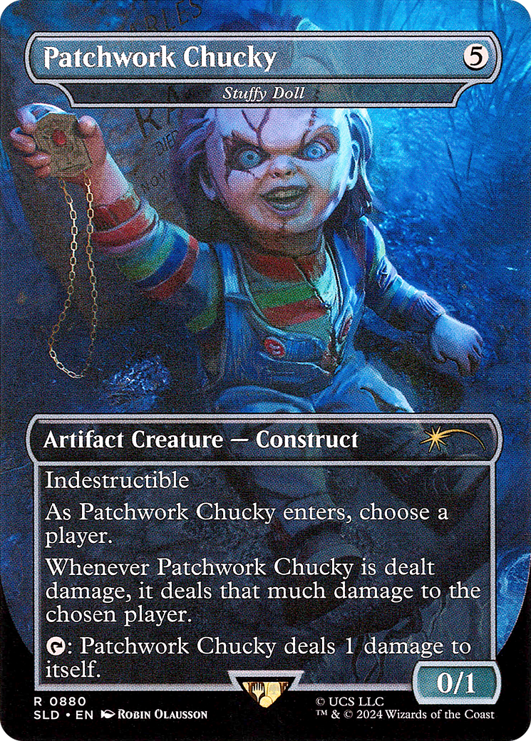 Patchwork Chucky - Stuffy Doll [Secret Lair Drop] / Patchwork Chucky (Borderless)
