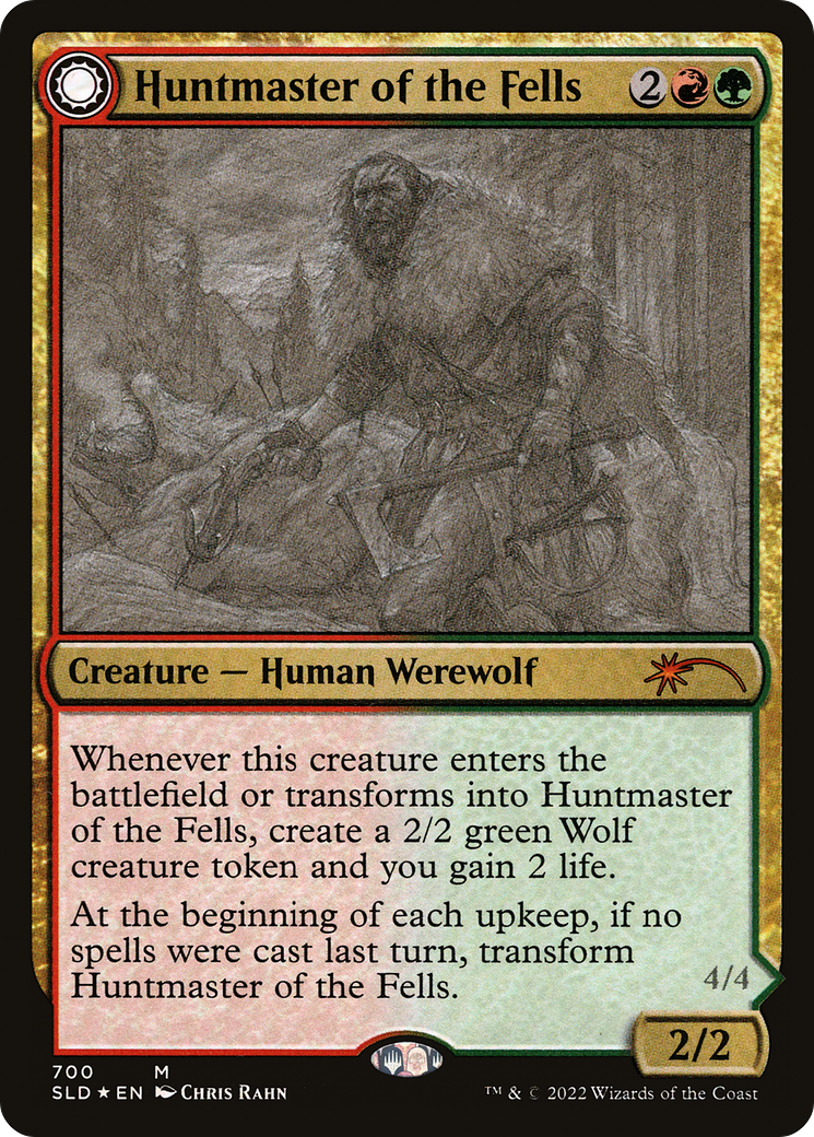 Huntmaster of the Fells (Sketch Showcase) [Secret Lair Drop]
