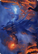 Aegar, the Freezing Flame // Aegar, the Freezing Flame - Art Series: Kaldheim (Borderless)