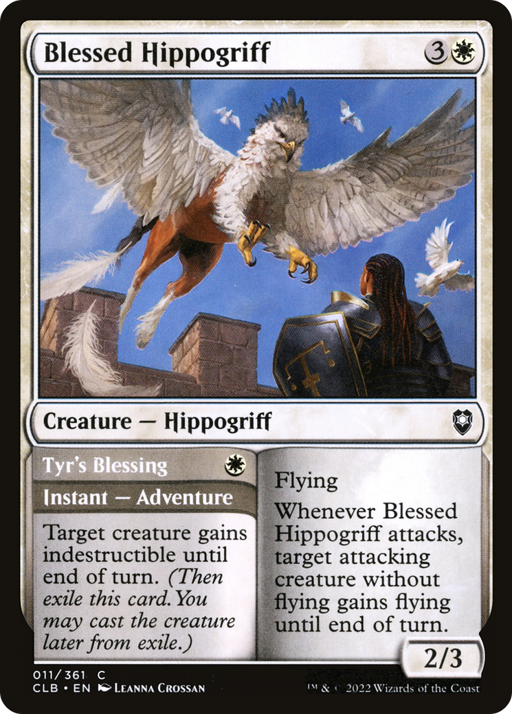Blessed Hippogriff - Commander Legends: Battle for Baldur's Gate