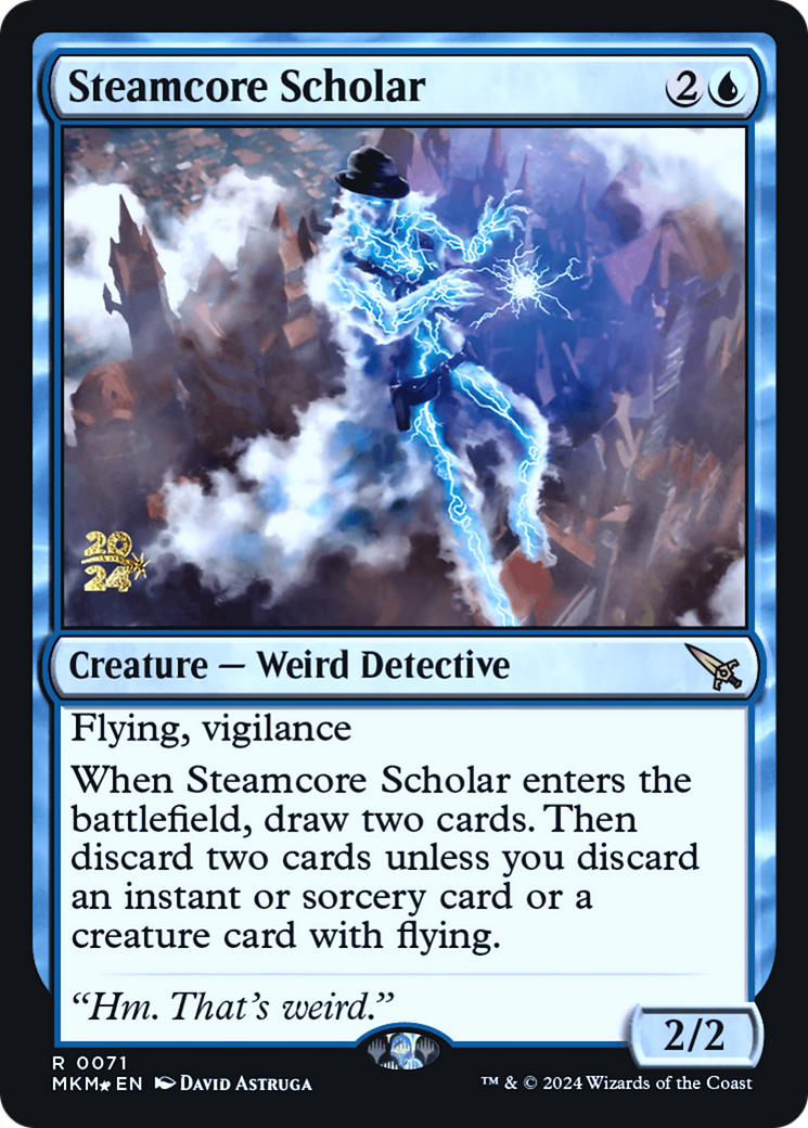 Steamcore Scholar - [Murders at Karlov Manor Promos] Foil