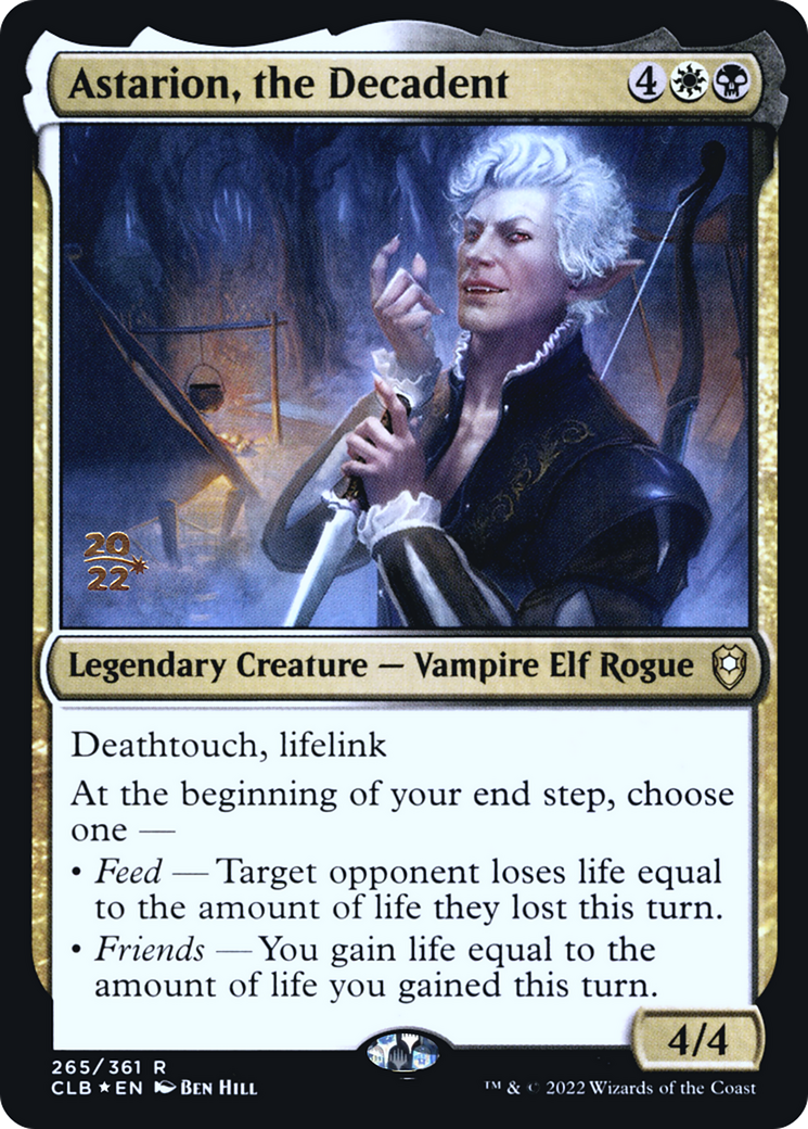Astarion, the Decadent - Battle for Baldur's Gate Promos Foil