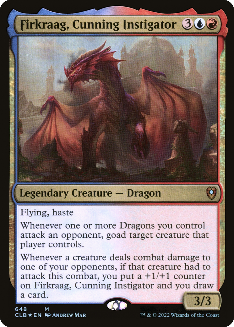 Firkraag, Cunning Instigator [Commander Legends: Battle for Baldur's Gate] Foil