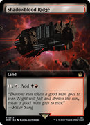 Shadowblood Ridge (Extended Art) - [Doctor Who]: (Extended Art)