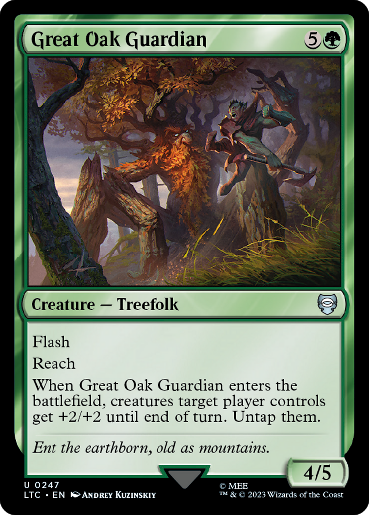 Great Oak Guardian [Tales of Middle-earth Commander]