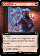 Cursed Mirror (Extended Art) (Surge Foil): (Extended Art) [Doctor Who] Foil