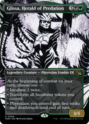 Glissa, Herald of Predation (Showcase): (Showcase) (Borderless) [March of the Machine]