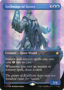 Archmage of Runes (Borderless) (Mana Foil) - Foundations Foil