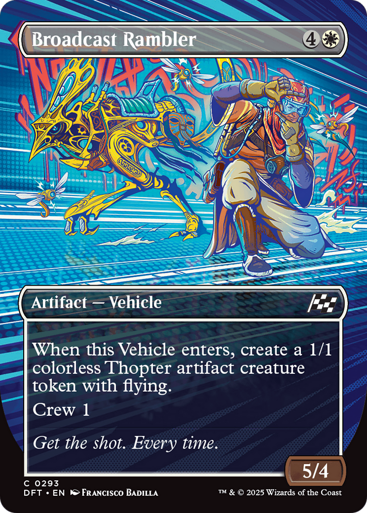 Broadcast Rambler (Borderless) - Aetherdrift