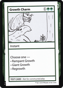 Growth Charm (No PW Symbol) [Mystery Booster Playtest Cards 2021]