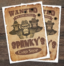 Spanky's Card Shop [WANTED - Win, Lose or Draw] Art Sleeves Matte 100 Standard