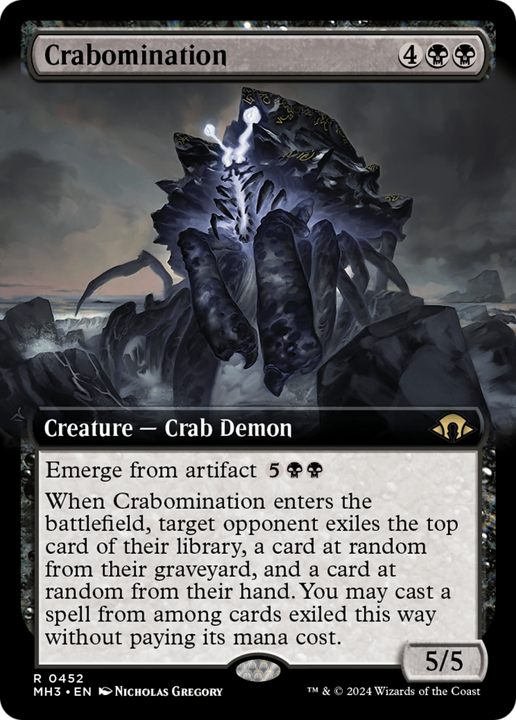 Crabomination (Extended Art): (Extended Art) [Modern Horizons 3]