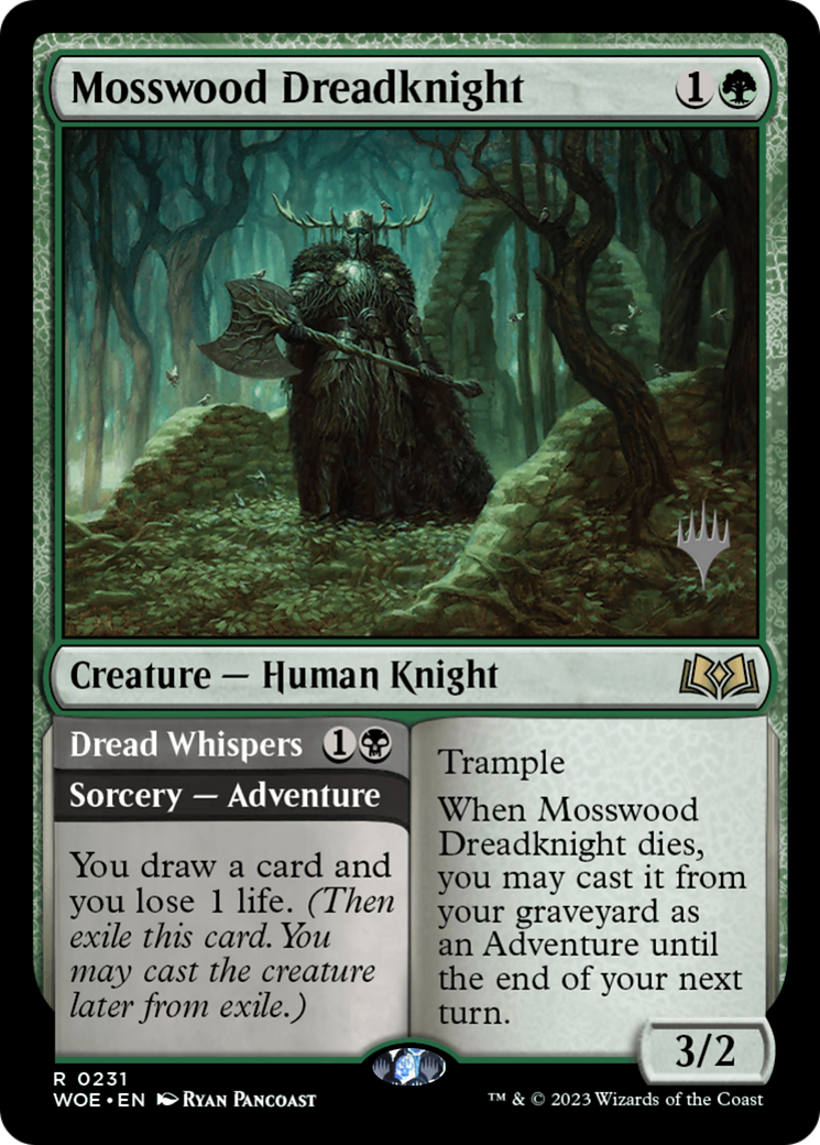 Mosswood Dreadknight - [Wilds of Eldraine Promos]
