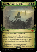 Last March of the Ents (Showcase Scrolls) - [The Lord of the Rings: Tales of Middle-earth]: (Showcase)