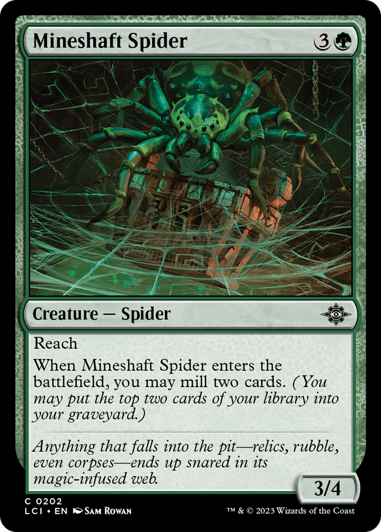 Mineshaft Spider - [The Lost Caverns of Ixalan]