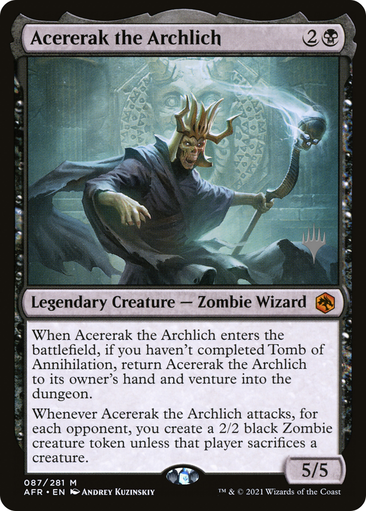 Acererak the Archlich - Adventures in the Forgotten Realms Promos