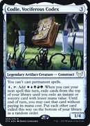 Codie, Vociferous Codex [Strixhaven: School of Mages Promos] Foil