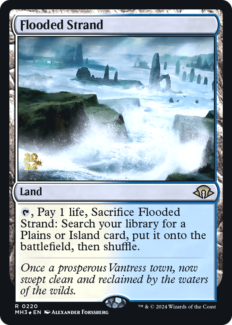 Flooded Strand [Modern Horizons 3 Promos] Foil