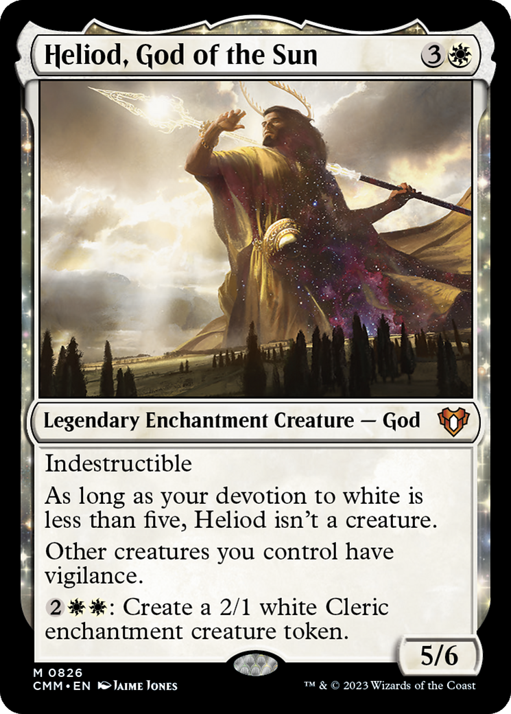 Heliod, God of the Sun: (enchantment) [Commander Masters]