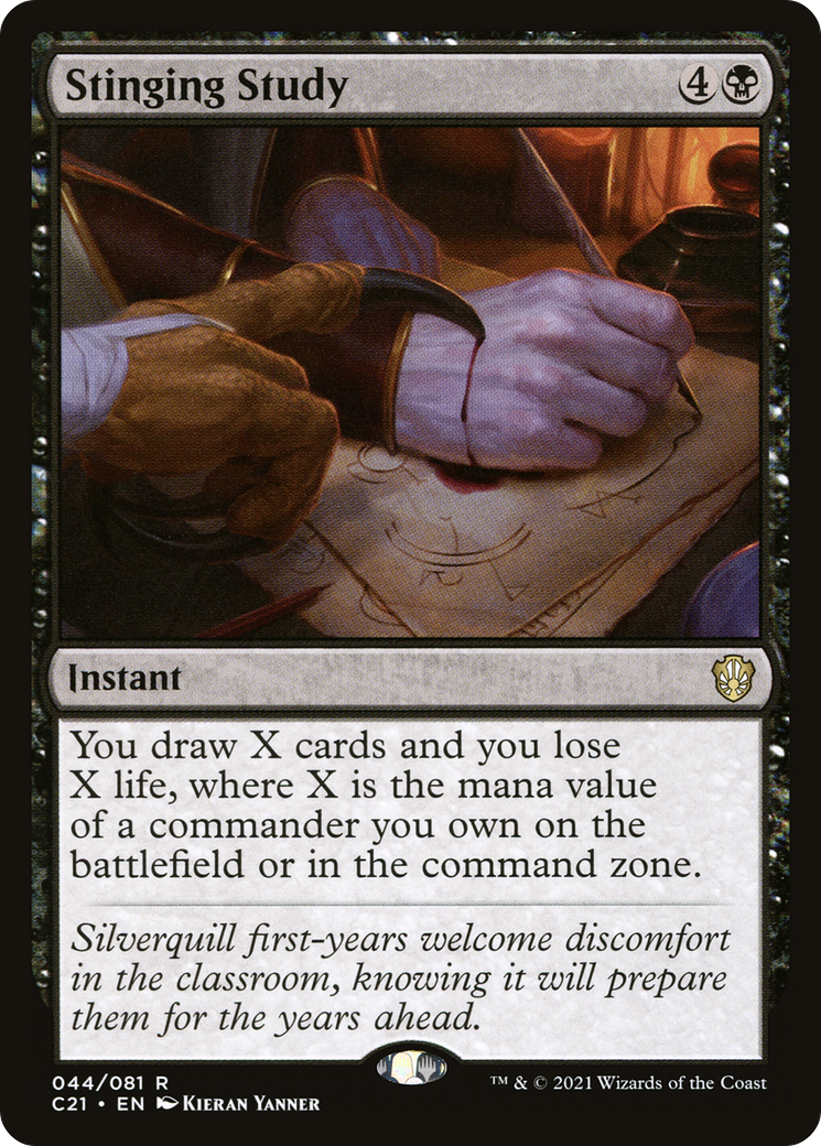 Stinging Study - [Commander 2021]