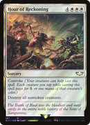 Hour of Reckoning (Surge Foil) [Warhammer 40,000 Commander] Foil