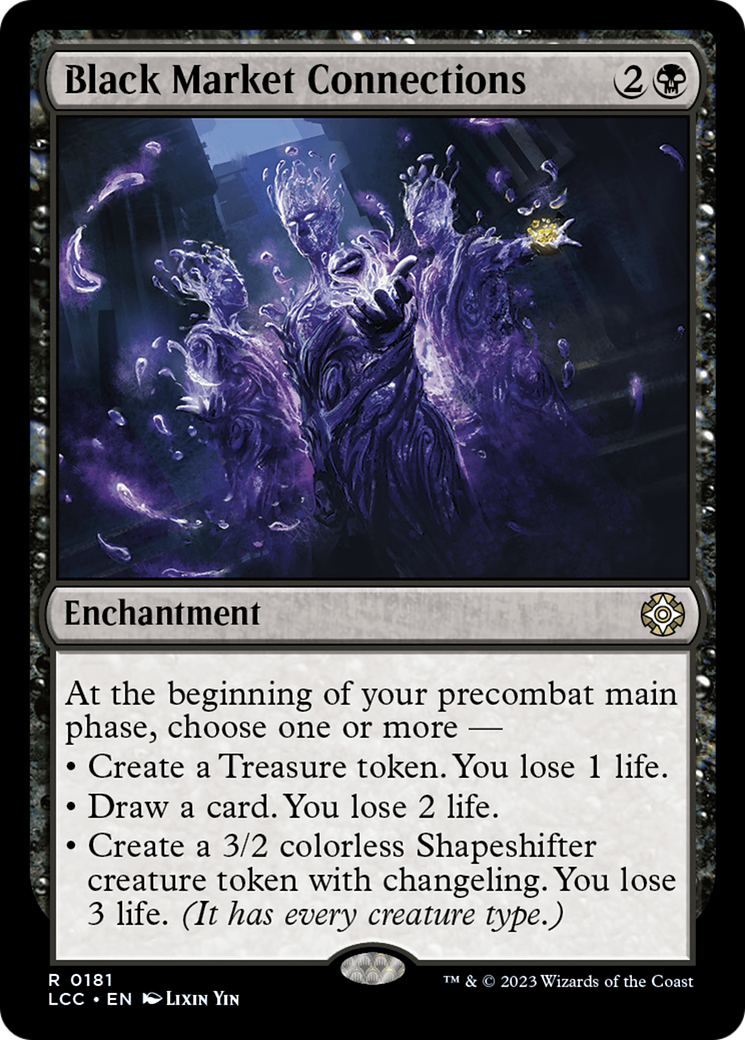 Black Market Connections - [The Lost Caverns of Ixalan Commander]