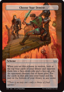 Choose Your Demise (Full Art) - Duskmourn: House of Horror Commander
