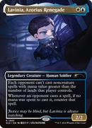 Lavinia, Azorius Renegade (Rainbow Foil) (Borderless) [Secret Lair Drop] Foil