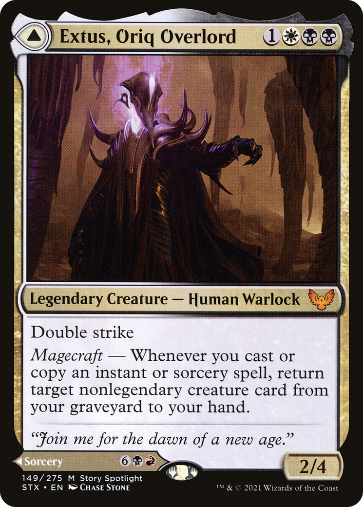 Extus, Oriq Overlord [Strixhaven: School of Mages]