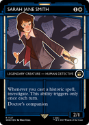 Sarah Jane Smith (Showcase) (Surge Foil) - [Doctor Who]: (Showcase) (Borderless) Foil