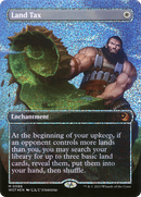 Land Tax (Anime Borderless) (Confetti Foil) [Wilds of Eldraine: Enchanting Tales]
