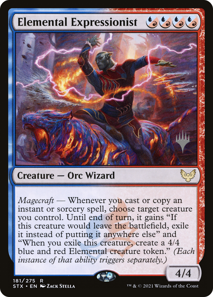 Elemental Expressionist [Strixhaven: School of Mages Promos]