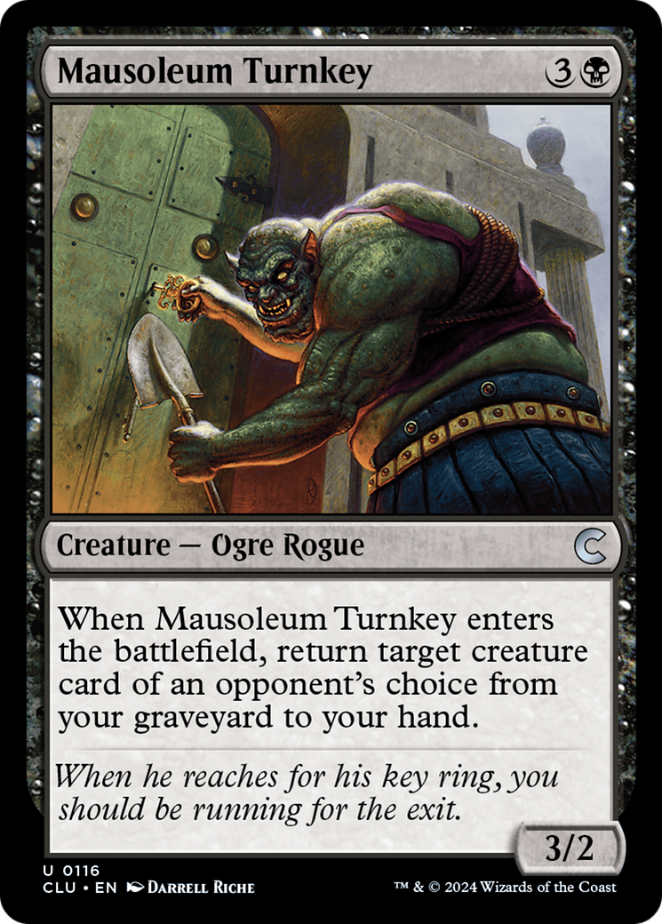 Mausoleum Turnkey - [Ravnica: Clue Edition]