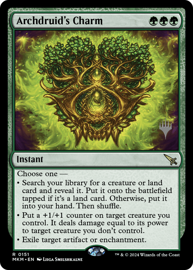 Archdruid's Charm - Murders at Karlov Manor Promos