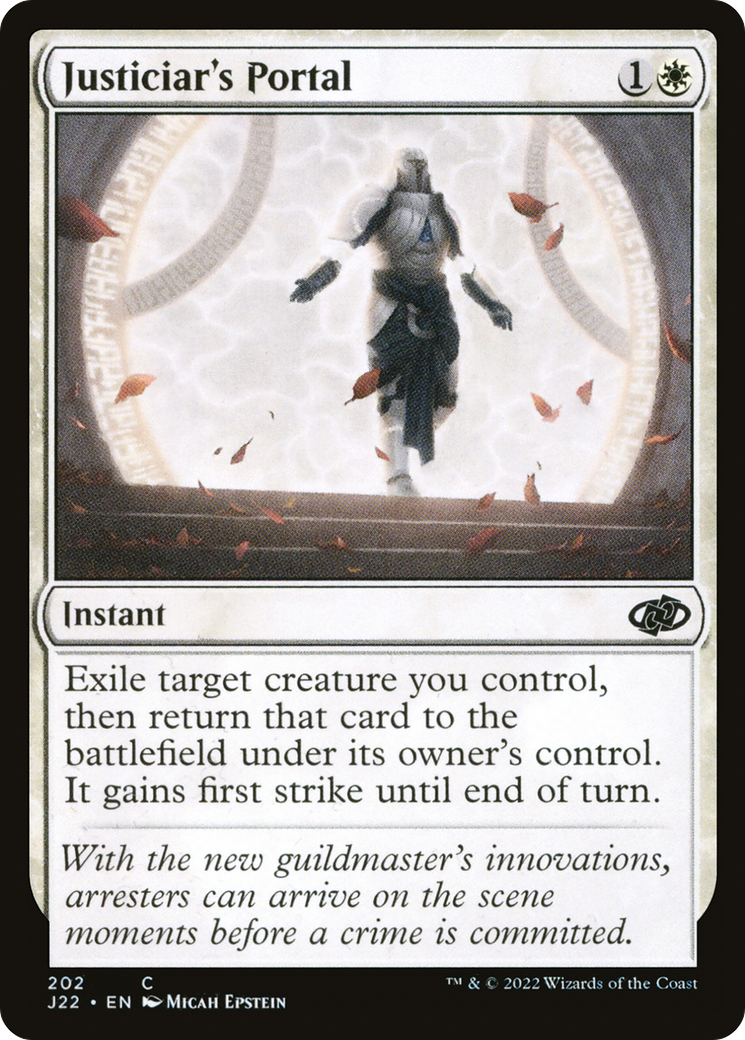 Justiciar's Portal [Jumpstart 2022]