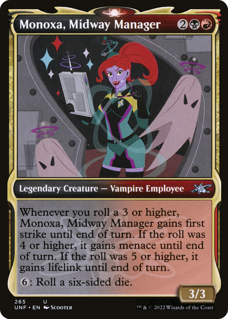 Monoxa, Midway Manager (Showcase) - [Unfinity]: (Showcase)