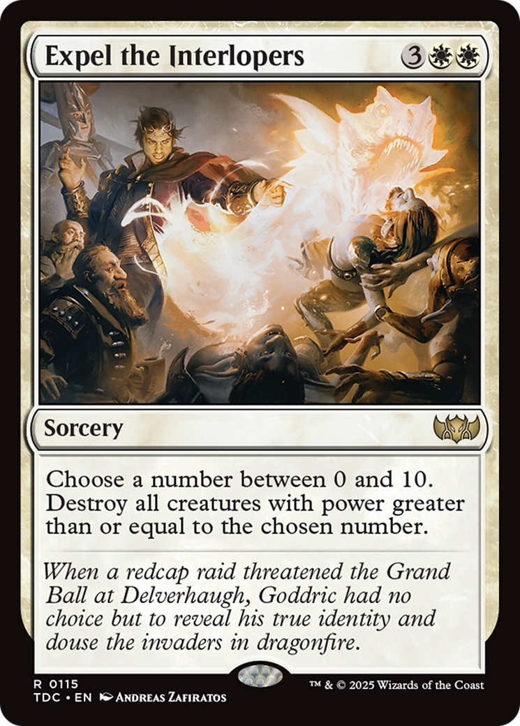 Expel the Interlopers [Commander: Tarkir: Dragonstorm]
