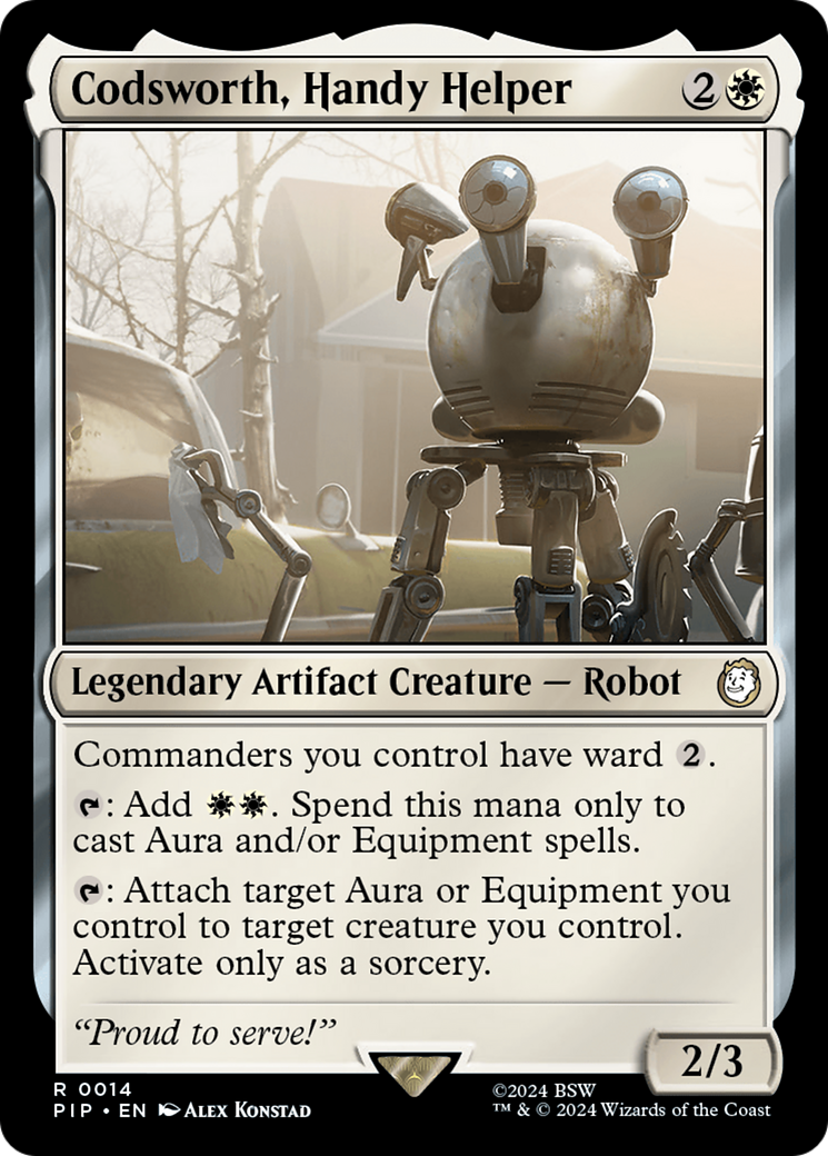 Codsworth, Handy Helper - [Fallout]