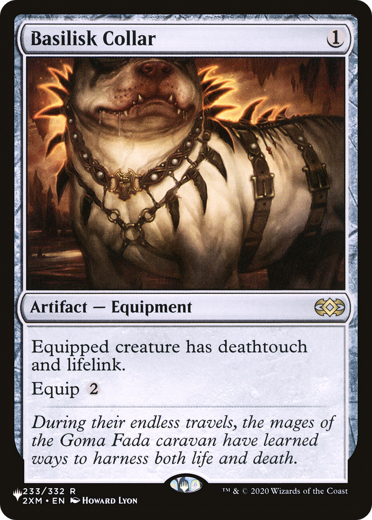 Basilisk Collar (2XM) - The List