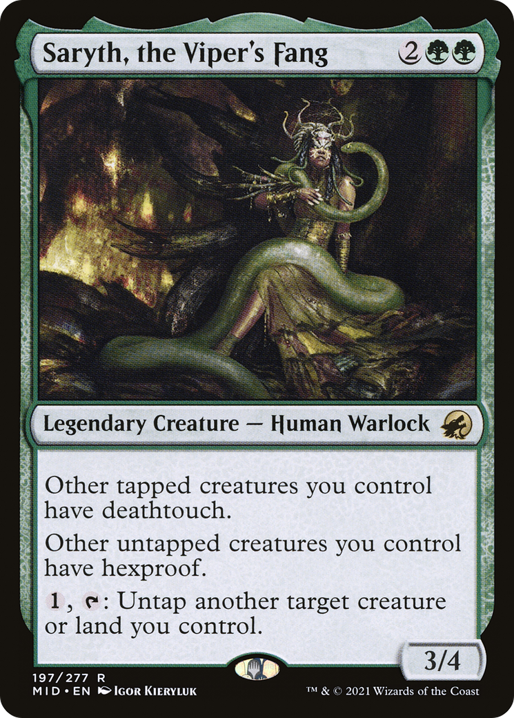 Saryth, the Viper's Fang - [Innistrad: Midnight Hunt]