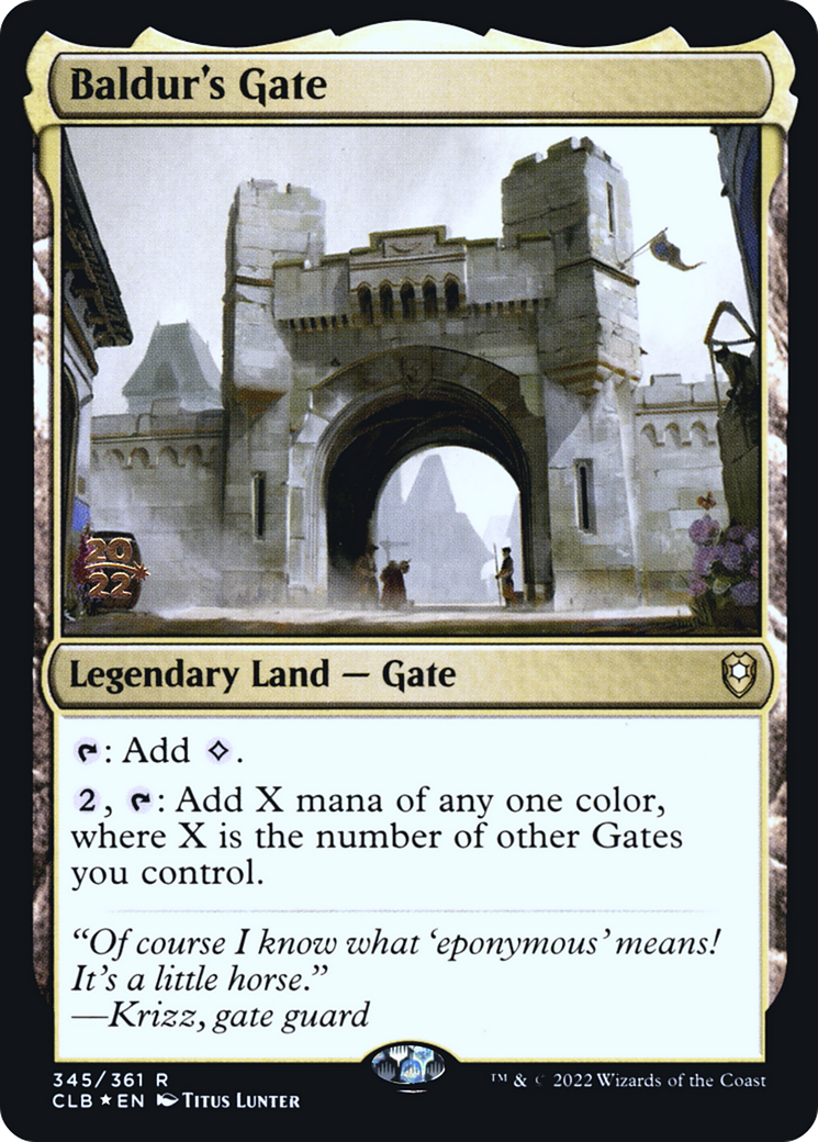 Baldur's Gate - Battle for Baldur's Gate Promos Foil