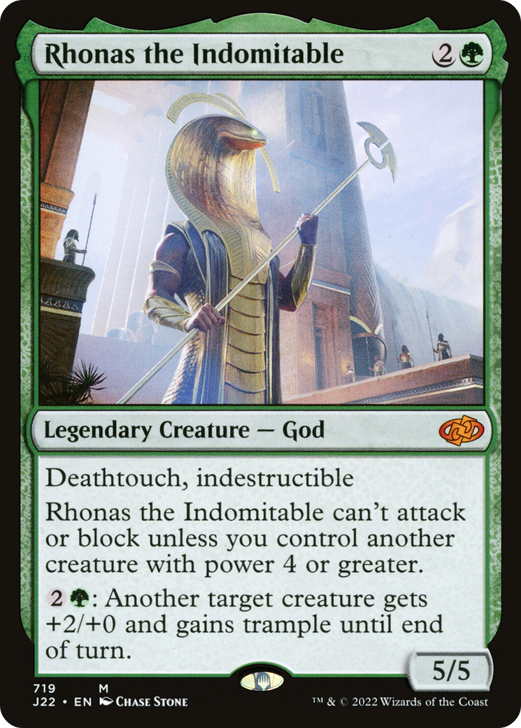 Rhonas the Indomitable - [Jumpstart 2022]