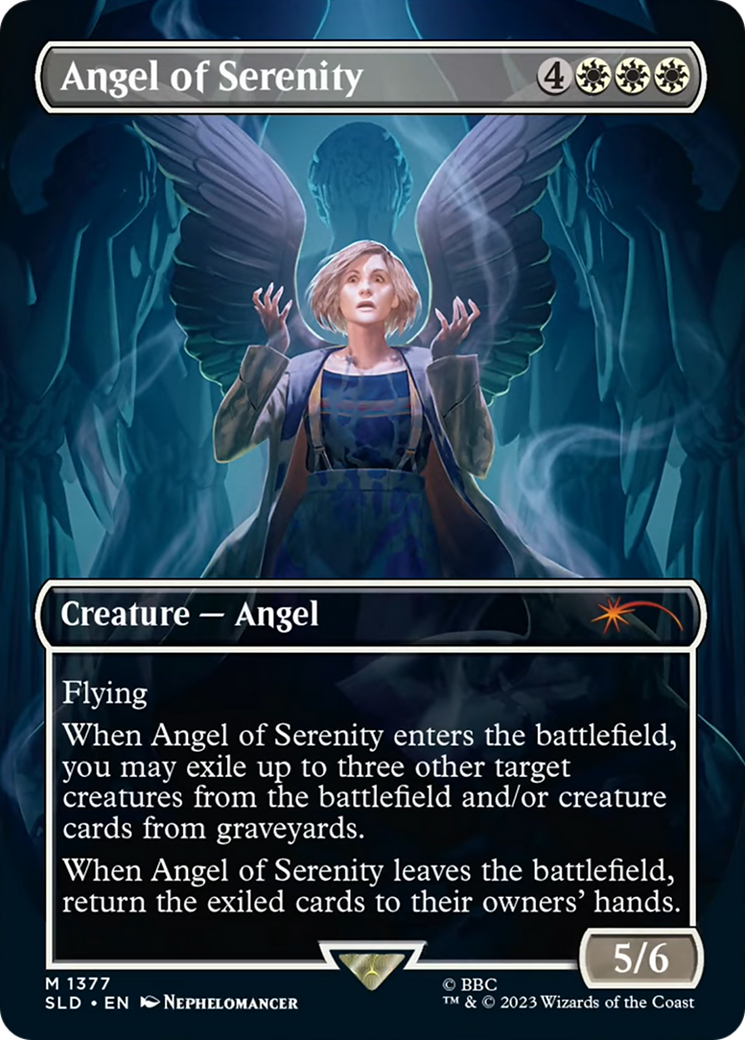 Angel of Serenity [Secret Lair Drop] (Borderless)