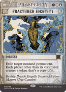 Fractured Identity: (Showcase) (Borderless) [Breaking News]